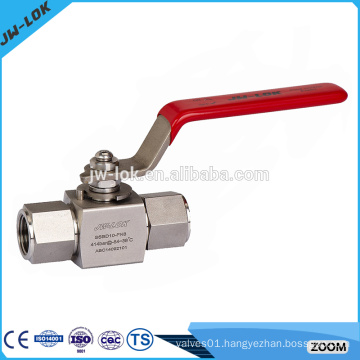 316 peek female male ball valve